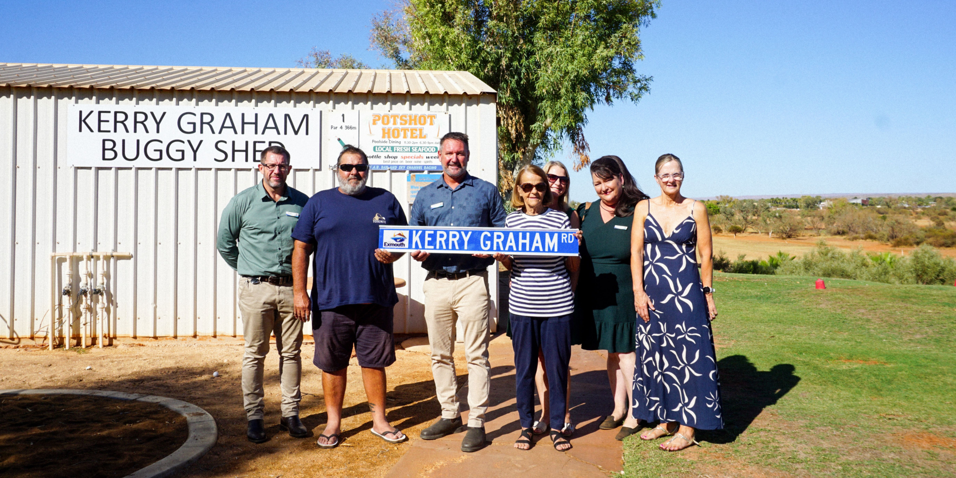 Honouring a Legacy: Road renamed 'Kerry Graham Road'