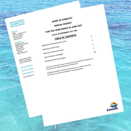 Shire of Exmouth Statutory Budget 2026/27